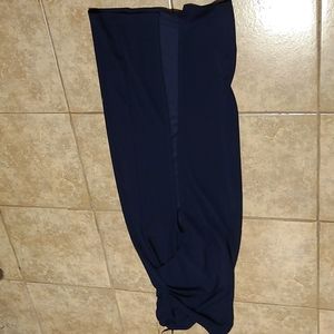 Navy Blue Women Long Formal Dress